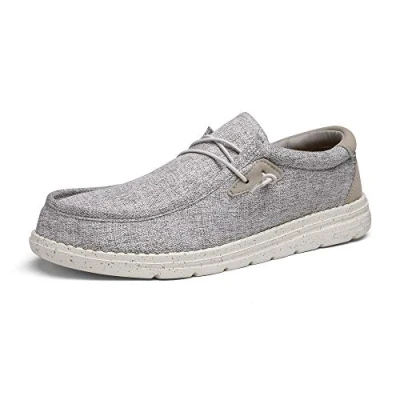 Imagen de Bruno Marc Mocasines para Hombre Planos sin Cordones Zapatos Clásicos Casual de Confort Suave Beige BLS211 Talla 44EU/10.5US