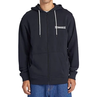 Imagen de DC Shoes Baseline Sudadera con cremallera, Hombre, Talla: XL, Black