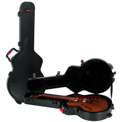 Imagen de Gator Cases Frequent Flyer TSA Estuche de Polietileno Moldeado ATA Serie para Guitarra Eléctrica Gibson 335® (GTSA GTR335)
