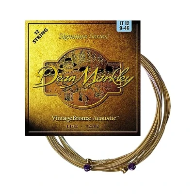 Imagen de Dean Markley 2202 Juego de cuerdas para guitarra acústica, 12