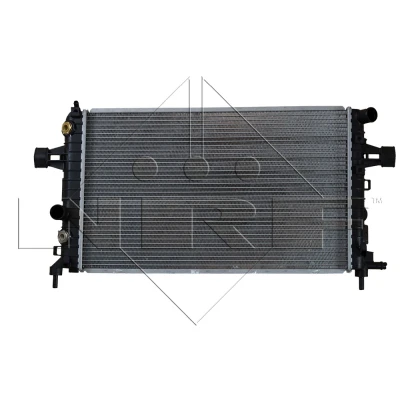 Imagen de NRF EASY FIT 53441 Radiador, refrigeración del motor Aluminio 605 366 17 con arandela de caucho Aletas soldadas OPEL: Zafira B