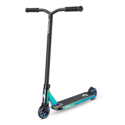 Imagen de Chilli Scooter Rocky Neochrome 118 6 Patinete Infantil, 79 cm, Color Cromado