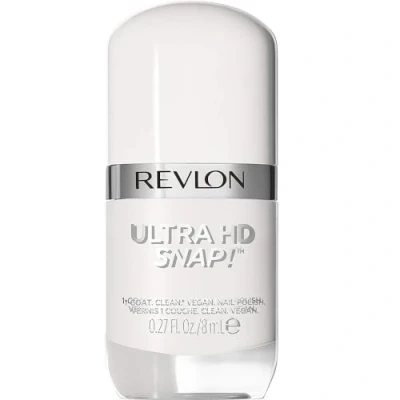 Imagen de Revlon Ultra HD Snap, Esmalte de Uñas, Alta Cobertura en 1 sola Pasada, Secado Rápido, con Manteca Karité, Textura Ligera, Fácil Aplicar, Tono 001, Early Bird 8 ml