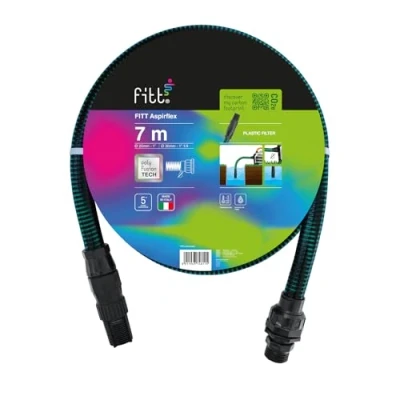 Imagen de Saturnia 8071080 Manguera Aspirar Aspir Flex Rollo 7 Metros Con Conectores