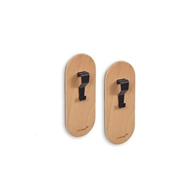 Imagen de Legamaster 7 122825 WOODEN Gancho magnético para rotafolios (2 unidades)