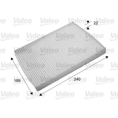 Imagen de VALEO CLIMFILTER COMFORT 715660 Filtro de habitáculo partículas 239 189 23 FORD: Transit Courier Familiar, FIESTA 6, Tourneo norauto