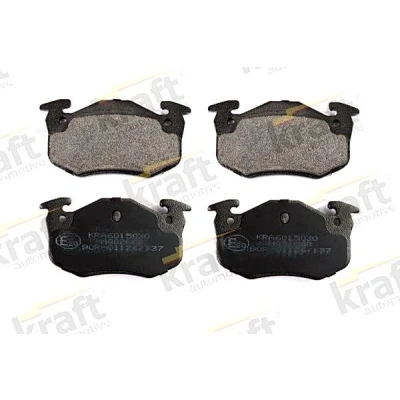 Imagen de KRAFT 6015030 Juego de pastillas freno Eje trasero PEUGEOT: 206 Hatchback, 106 II 306 CITROËN: Saxo Hatchback