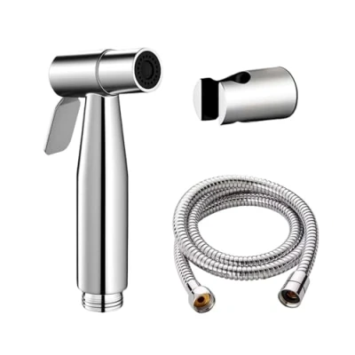 Imagen de WEIDMAX Pulverizador de Bidé Mano Acero Inoxidable Para Inodoro,Bidé WC,con Manguera y Soporte 1.2M,Ideal la Higiene Personal Diaria