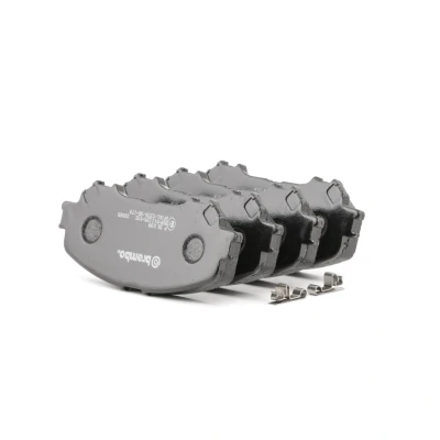 Imagen de BREMBO P 56 099 Juego de pastillas freno con avisador acústico desgaste Chapa antichirridos sin accesorios NISSAN: X Trail, Qashqai 2 norauto,