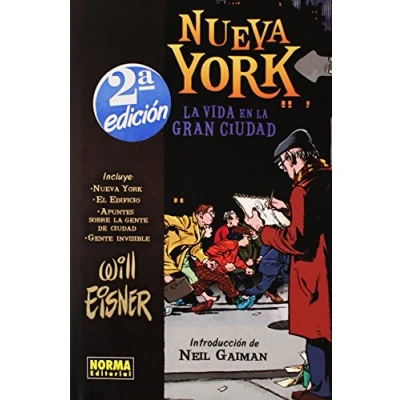 Imagen de NUEVA YORK,LA VIDA EN LA GRAN(COL. EISNER 18) (WILL EISNER)