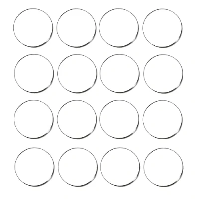 Imagen de SyiXute 16 Piezas Hojas de Acrílico Redondos 0,11 Pulgada Grosor,Acrilico Transparente Disco,Panel Transparentes para Proyectos Bricolaje y Manualidades (3 Pulgadas)