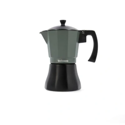 Imagen de Bidasoa VERA Cafetera verde Aluminio 9 Tazas (7605009)