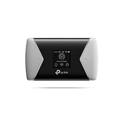 Imagen de TP Link M7450 Router 4G (CAT6) Wi Fi Portátil, MiFi, 300 Mbps a Doble Banda, Batería 3000 mAh, Ranura Tarjeta SIM, Pantalla OLED, Conecta 32 Dispositivos Simultáneamente, Fácil Configuración