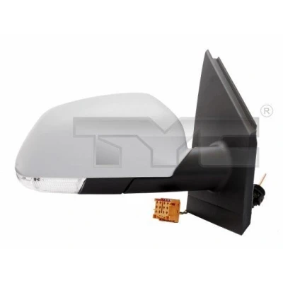 Imagen de Espejo retrovisor Tyc 337 0141 derecha imprimado Ajuste por cable, convexo VOLKSWAGEN: Polo IV Hatchback, Berlina