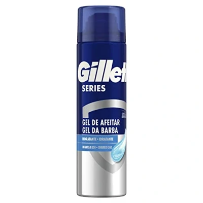 Imagen de Gillette Series Gel De Afeitar Hidratante Con Manteca Cacao Para Máquinilla Hombre, 200ml