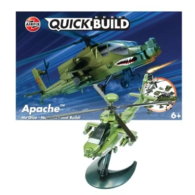 Imagen de Airfix QUICKBUILD Apache, Kit de modelado