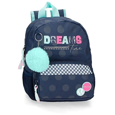 Imagen de Movom Dreams time Mochila Guardería Azul 23x28x10 cms Poliéster 6,44L