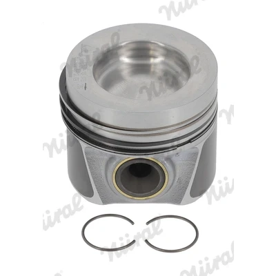 Imagen de NÜRAL 87 447500 10 Pistóns 81 con casquillo para cubo de perno, canal refrigeración, soporte segmento pistón, Biela trapecial