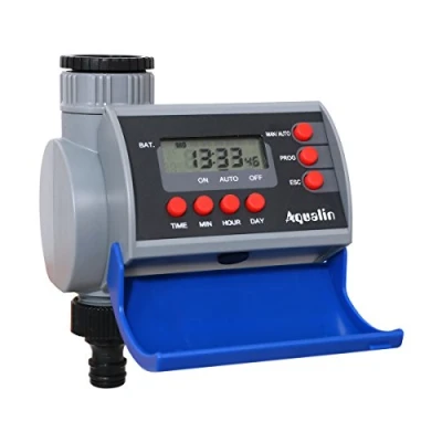 Imagen de Aqualin Programador de riego Válvula solenoide Temporizador jardín