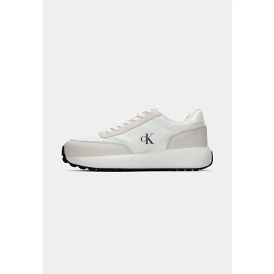 Imagen de Calvin Klein Jeans Athlete Runner Zapatillas, Mujer, Talla: 36, Bright white/black Zapatos