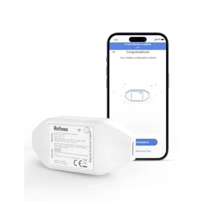 Imagen de Wi Fi Controlador de Puerta Garaje. Se Puede Usar con el Control Remoto Original la Garaje Existente. por App, Compatible Alexa y Google Assistant
