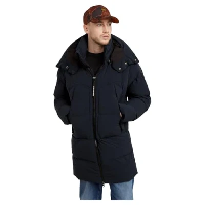 Imagen de G STAR RAW Whistler Padded Hooded Parka 2.0, Azul (Salute D25347 D518 C742), XL Hombres