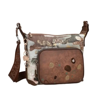 Imagen de Anekke Bandolera Grande Con Bolsillos Outer Gran Capacidad Medidas: 27/24/10 Cm Accesorios Y Complementos Mujer