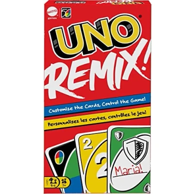 Imagen de Mattel Games Juego de Cartas UNO Remix (Mattel GXD71)