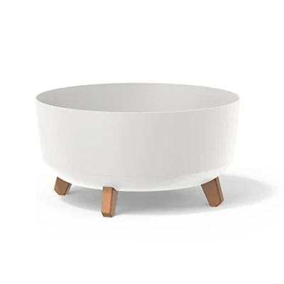 Imagen de Macetero color blanco,sin depósito , colección GRACIA de 38 x 19,5 cm, capacidad 14,3 L.
