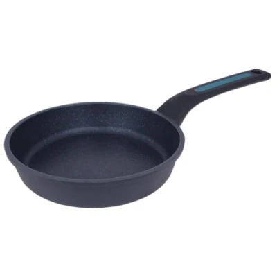 Imagen de ARCOS Thera Sartén Antiadherente de 16 Cm para Inducción, Gas y Vitrocerámica. Cocina Pequeña Aluminio Fundido con Mango Ergonómico Extraíble Apta Lavavajillas. Color Negro Azul