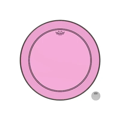 Imagen de Remo Colortone Powerstroke 3 P3 1322 CT PK Cabezal de tambor (55,88 cm), color rosa