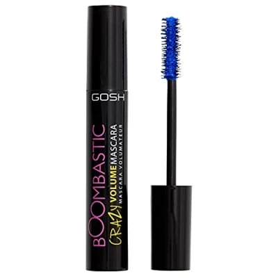 Imagen de GOSH Boombastic Crazy mascara for extreme Volume and Long Lashes I with precise brush head without clumps lasting, skin friendly, vegan &amp; fragrance free 02 Blue
