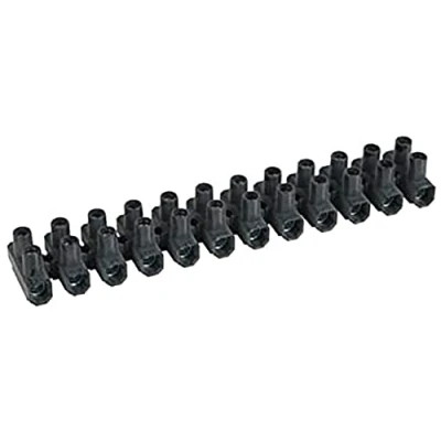 Imagen de FAMATEL Regleta de conexión Cuerpo aislante polipropileno 16 mm 76A Negro