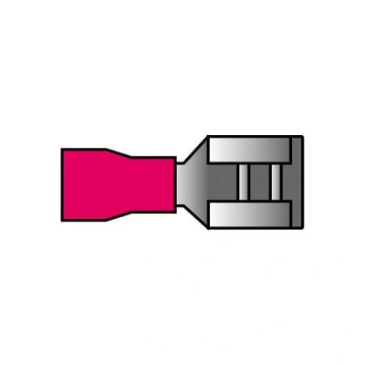 Imagen de CARPOINT 1624009 Conector aplastado Rojo