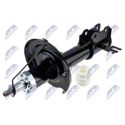 Imagen de NTY A PL 054 amortiguador Eje delantero, izquierda Presión de gas Columna Espiga arriba SAAB: 9 3 Berlina, Familiar, Cabrio