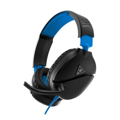 Imagen de Turtle Beach Recon 70P TBS 3555 02 Auriculares Gaming PS4, PS5, Xbox One, Nintendo Switch y PC, Negro/Azul