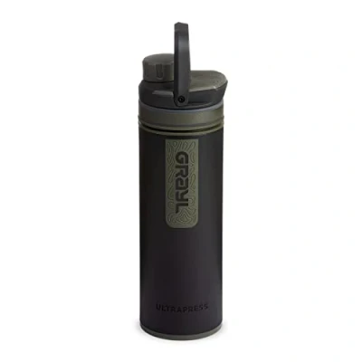 Imagen de GRAYL UltraPress 500ml Filtro de Agua para exteriores potable I Elimina el 99,99% todas las bacterias y virus Perfecto camping, supervivencia viajes