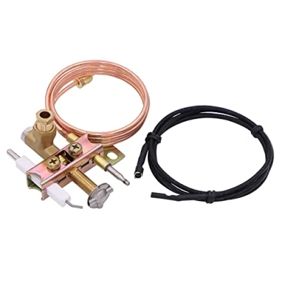 Imagen de Earth Star 1 quemador de gas universal con cable piezoeléctrico 900 mm y termopar M9