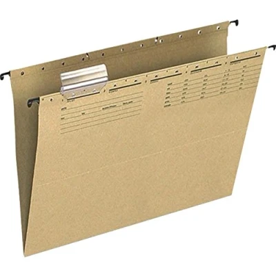 Imagen de Q Connect Hängemappen und Zubehör Carpeta Colgante marrón Natural, Papel