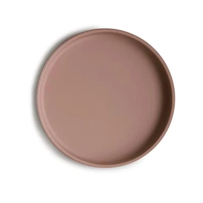 Imagen de mushie Platos de Silicona para Niños con Ventosa Antideslizante Accesorios Aprendizaje Bebés y Pequeños Resistente al Lavavajillas Microondas Cloudy Mauve