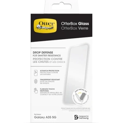 Imagen de Otterbox Cristal Templado Clear Protector De Pantalla Samsung Galaxy A35 5G