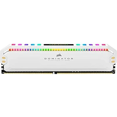 Imagen de Corsair Dominator Platinum RGB 16GB (2x8GB) DDR4 3200 (PC4 25600) C16 1.35V Memoria Interna Blanca