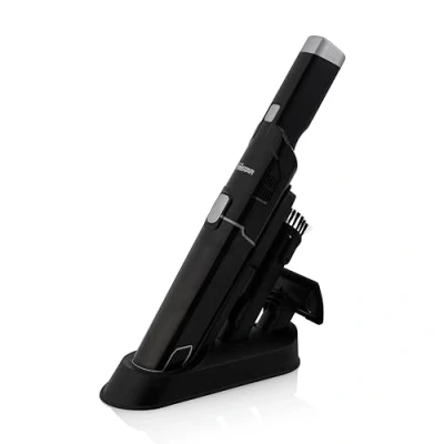 Imagen de Tristar KR 3150 Aspiradora de mano Sin cables, Gran poder succión durante 15 minutos, filtro HEPA E10, diseño ergonómico, apto para sofás y el coche
