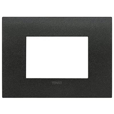 Imagen de Vimar 19953.01 Arké fit Placa 3 módulos, Metal, Grafito mate