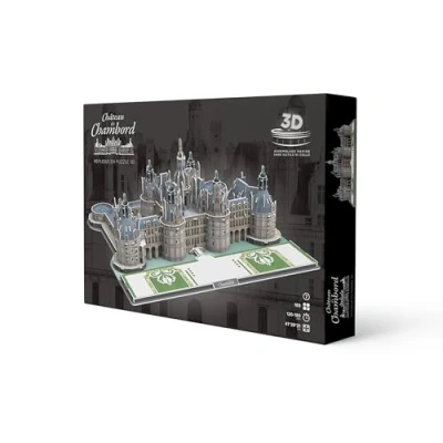 Imagen de MEGABLEU 3D Castillo de Dormitorio Monumento CELEBRE Puzzle Adultos y Niños Montaje fácil: Piezas numeradas. No Necesita Pegamento ni Herramientas. Desde 7 años Objeto decoración, 678287