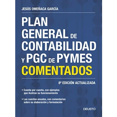 Imagen de Plan General de Contabilidad y PGC PYMES comentados: 8ª Edición actualizada (Deusto)