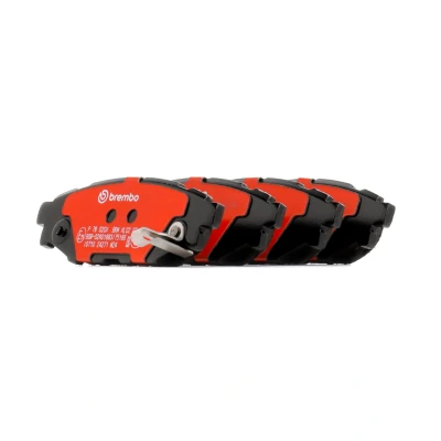 Imagen de BREMBO P 78 020X Juego de pastillas freno con avisador acústico desgaste sin accesorios SUBARU: XV I, BRZ Coupé, Forester II, TOYOTA: GT86 Coupé