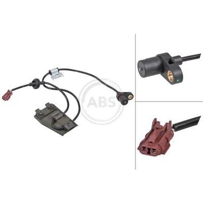 Imagen de A.B.S. 31931 sensor de ABS pasivo 780 marrón
