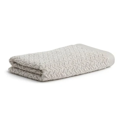 Imagen de Möve Brooklyn Toalla de Ducha, diseño Espiga, 85, 10% Viscosa y 5% algodón, Naturaleza/Cashmere, 80 x 150 cm