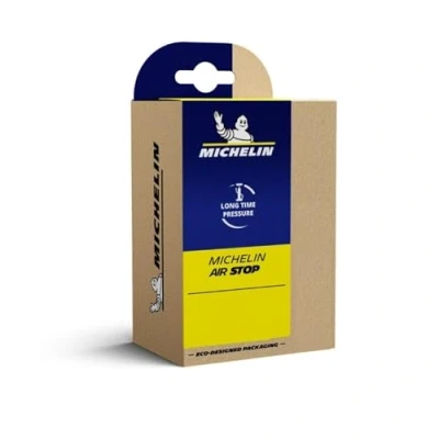 Imagen de Michelin Camara A6 Airstop 29x2.40 3.00 V.Stand Válvulas, Sport, Negro (Negro), 48